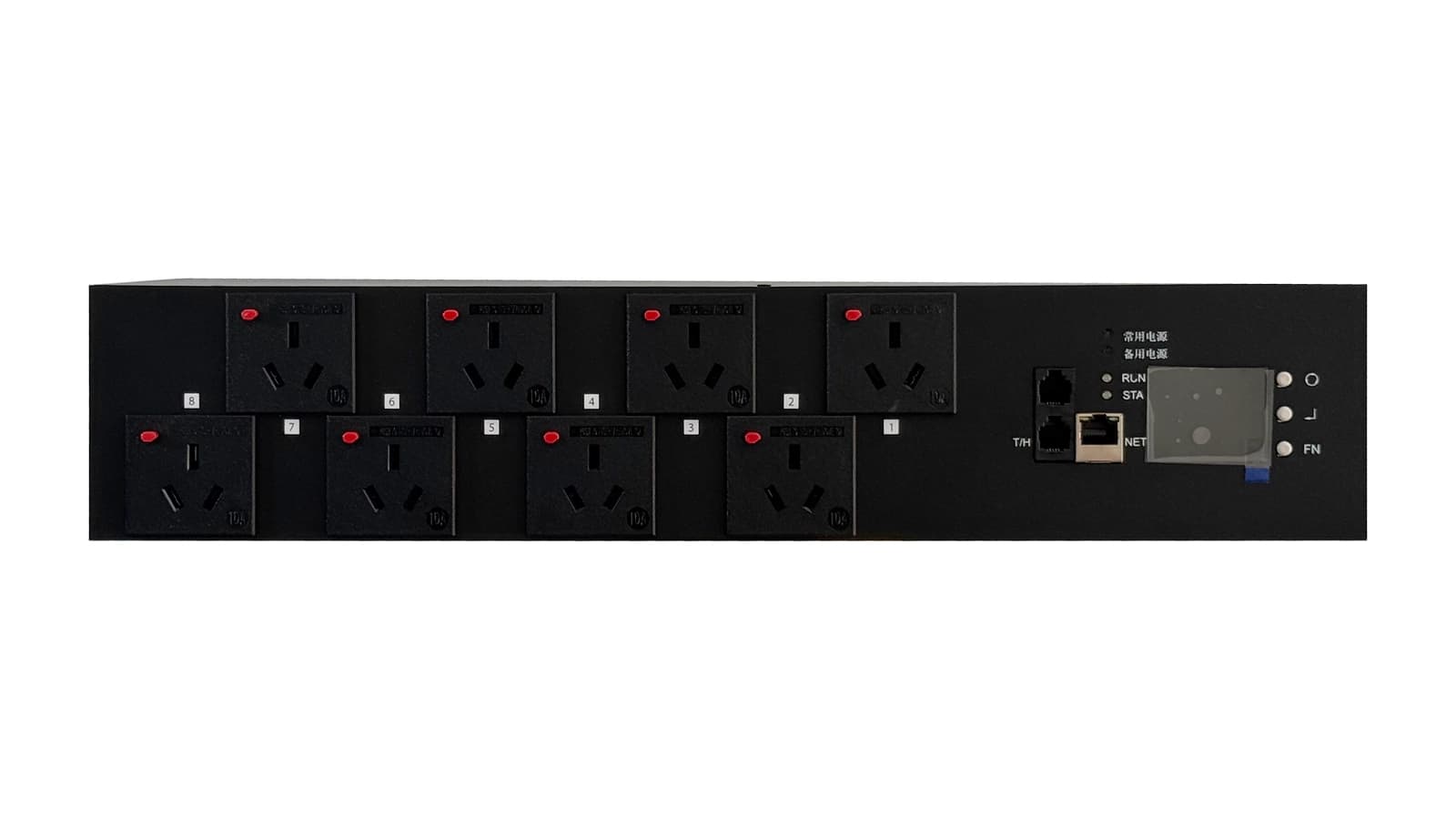 2U8口主备电源智能PDU
