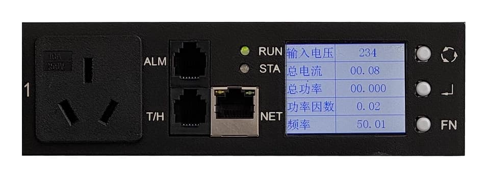 1U 8 Outlet Smart Pdu Detail 05 Right Detail