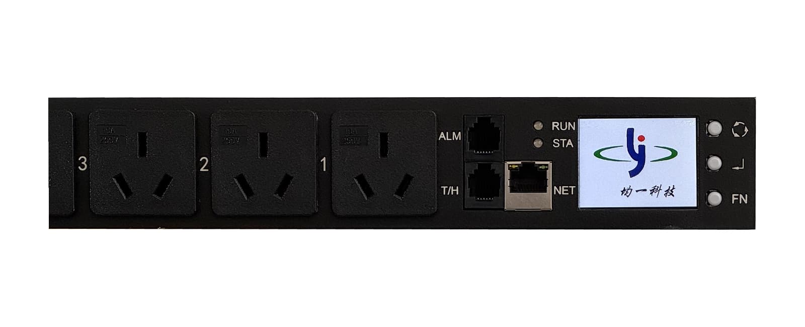 1U 8 Outlet Smart Pdu Detail 01