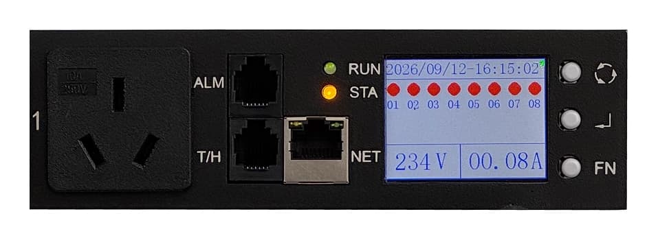 1U Smart Pdu Export Detail 07 Right Detail