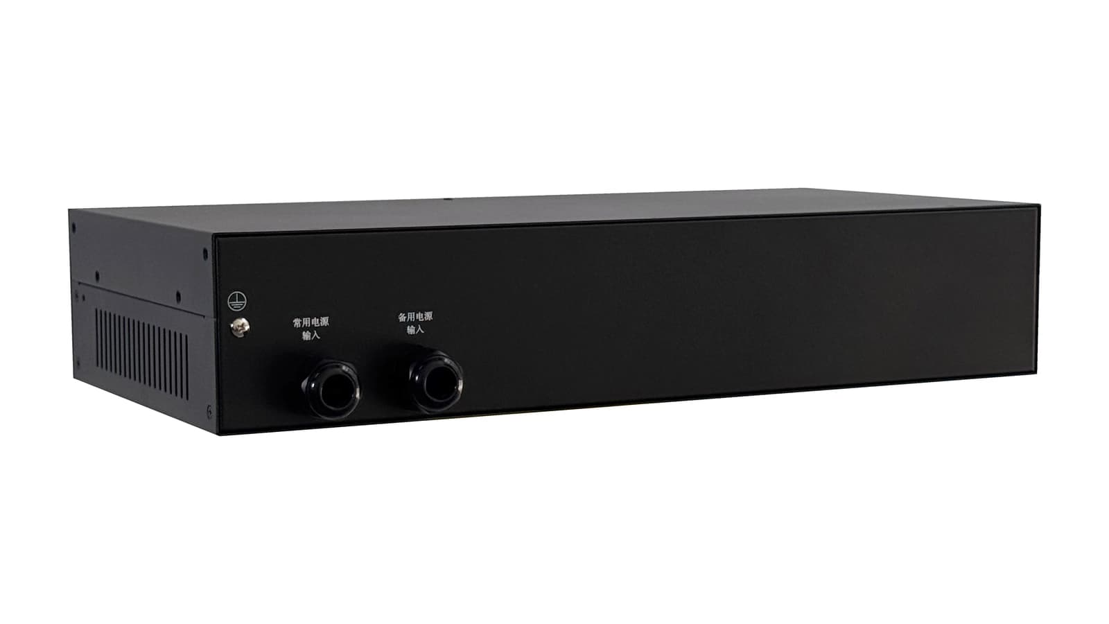 2U 8 Outlet Dual Input Smart Pdu Rear Left